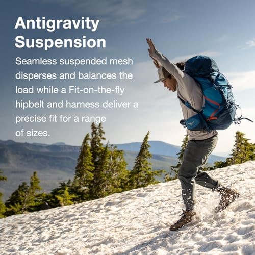 Black osprey atmos - black,