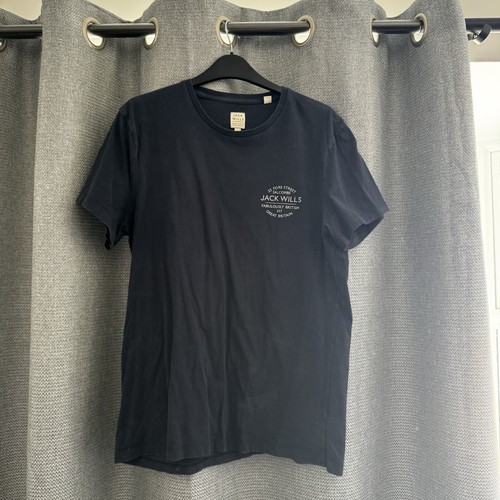 Jack wills navy 100 - wills, cotton