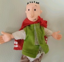 Doug Funnie Doll Plush Nickelodeon Rubber Face 4” Disney Red Cape Toy Mattel T31