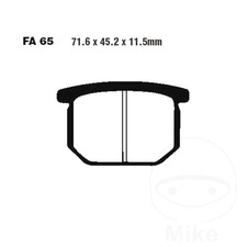 EBC Brake Pad Semi-Sinterer V