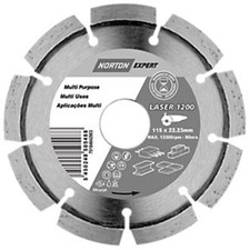 Norton Expert Multipurpose Diamond Blade 115 x 2 x 22.23mm