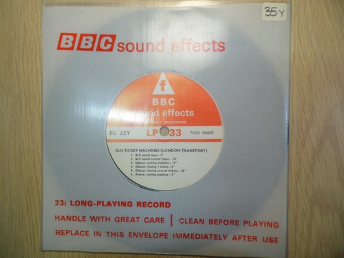Bbc sound effects - sound, vinyl