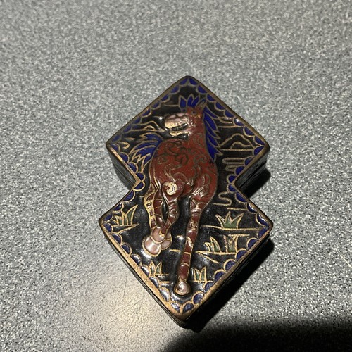 Old trinket pill box - old,