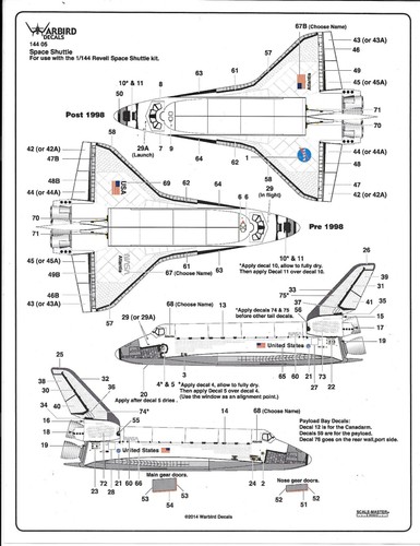 Warbird space shuttle - warbird,