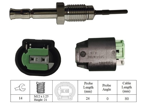 Dpf exhaust temperature sensor - exhaust,