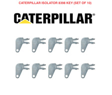 10 x CATERPILLAR CAT Isolator Deadman Master Plant Excavator Digger Dumper Keys