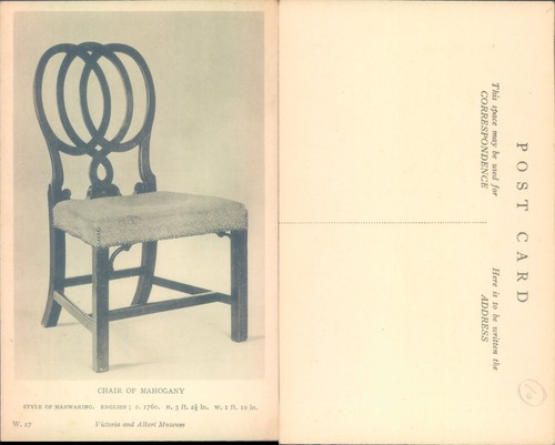 Chair mahogany victoria and - chair,