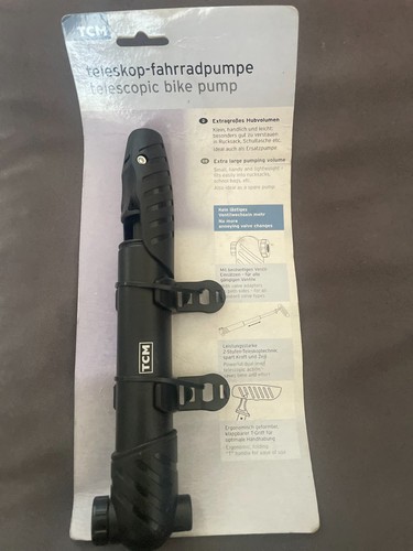 Tcm telescopic bicycle pump - telescopic,