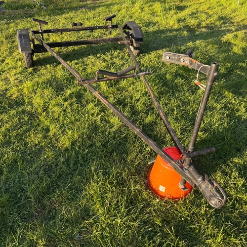 Sailing dinghy road trailer - road,