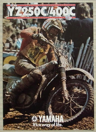 Yamaha yz250c 400c motorcycles - yz250c/400c,