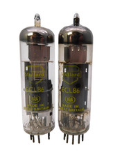 Matched Pair Mullard ECL86
