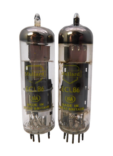 Matched pair mullard ecl86 - mullard,