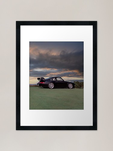 Porsche 993 framed art - rs,