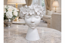 Beautiful White lady head