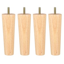 4 Pcs Wooden Solid Wood