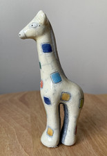Fenix Raku Pottery Giraffe