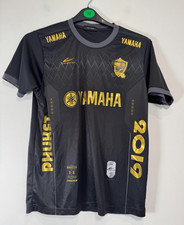 Muangthong United F.C Thailand  Football Shirt 2019 Yamaha Men's XL Black Gold