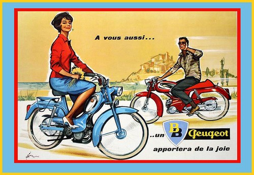 French peugeot motorcycle - peugeot,