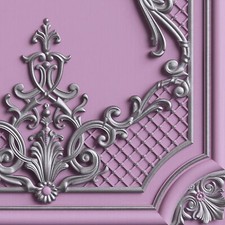 Baroque Door Mural, Classical