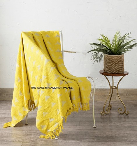 Lemon yellow mud cloth - yellow,