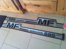 Massey Ferguson 500 series tractor bonnet stickers / decals