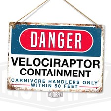Metal Wall Sign - Danger