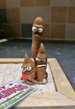 Unusual Gifts Handcrafted Sculptures Ornaments Turds Poo Collectible Poop