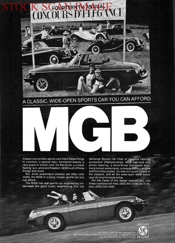 1978 advert mgb sport - 1978,