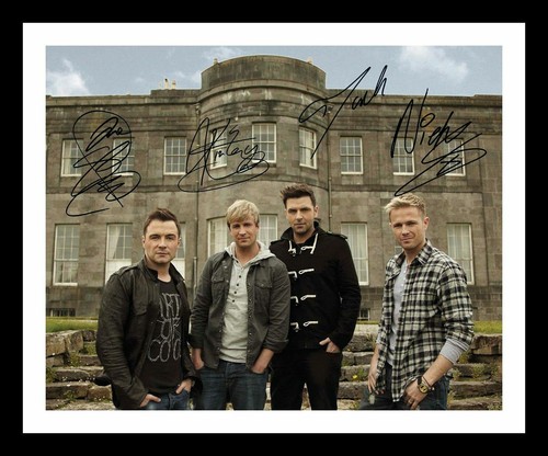 Westlife autograph signed - westlife, &