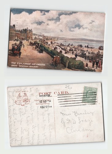 Postcard the esplanade - -,
