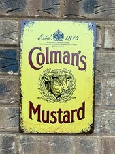 Colmans Mustard Vintage Man