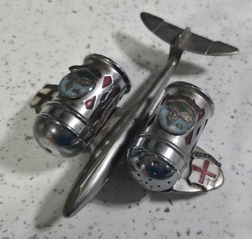 Vintage 1950s chrome - jet, plane