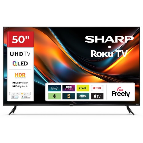 Sharp inch qled 4k - sharp, 50