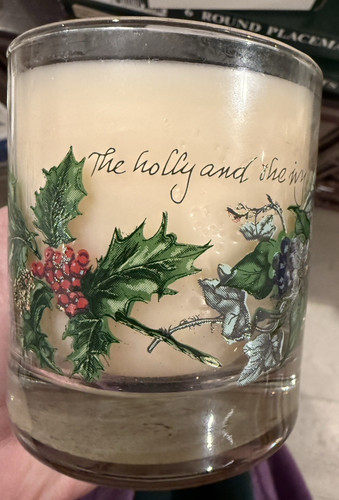 Portmeirion holly ivy candle - portmeirion, &