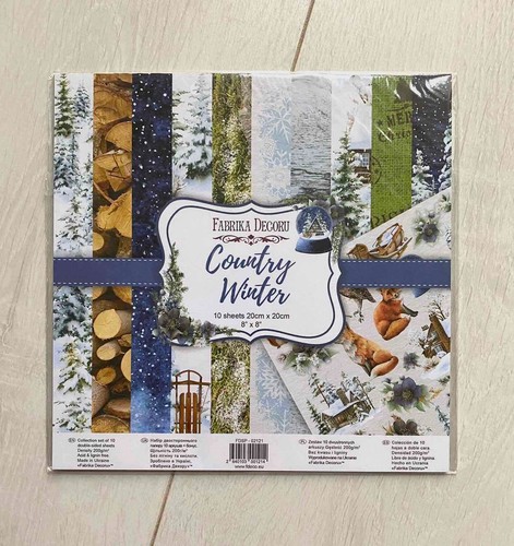 Christmas scrapbook paper 8x8