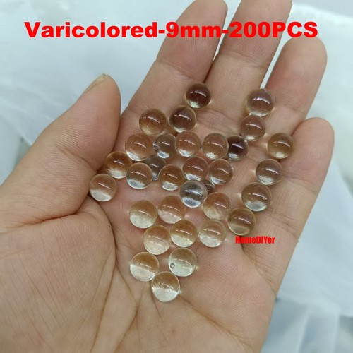 9mm 25mm clear glass marbles - 9mm-25mm,
