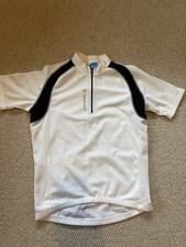 Short Sleeve Cycling Jersey Size M Giant White