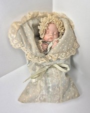Vtg Porcelain Breathing Baby