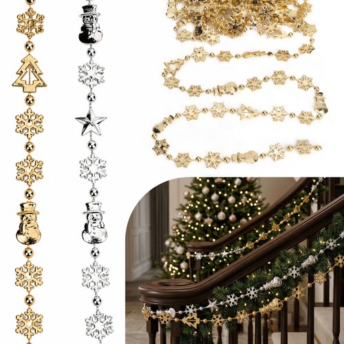 Christmas bead garland - christmas,