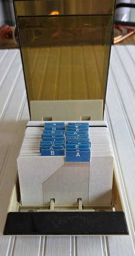 Rolodex vip35c 5 covered - 3", 5"