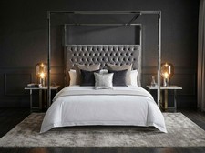 Button Upholstered Polished