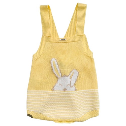 Foque baby yellow knit bunny - baby,
