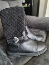 V BY VERY GIRLS ZIPPY ANKLE BOOTS UK3