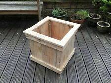 Wooden garden planters