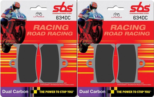 Front brake pads - 634, dc