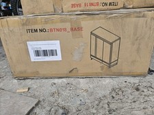 boston natural solid oak and metal triple wardrobe base