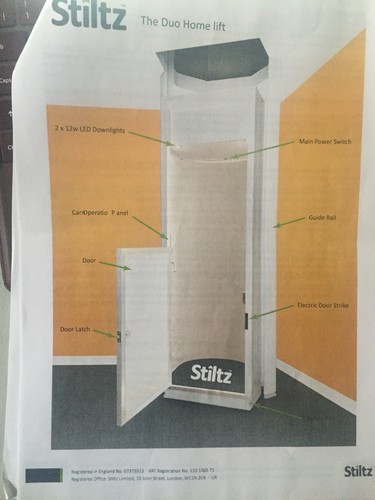 Stiltz through floor home - floor, lift