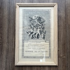 WW1 French Commemorative Death
