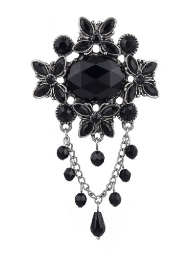 Stunning black and silver - and,