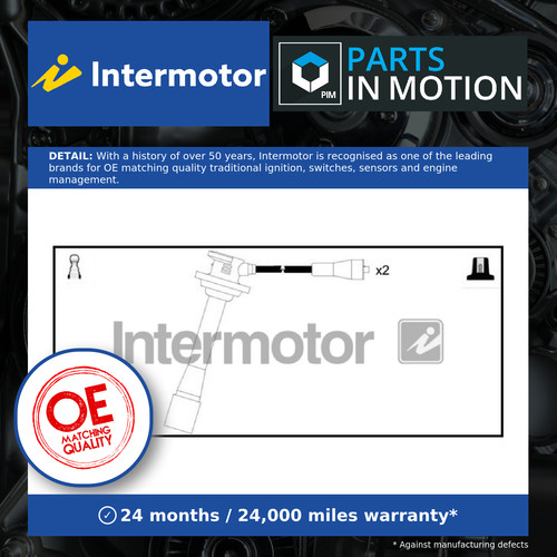 Leads ignition cables set - ht,